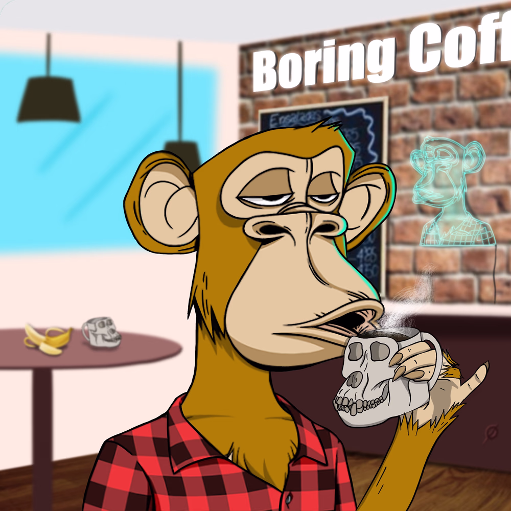 Bored Apes Coffee NFTs - NFT trends for coffee - coffee culture thailand